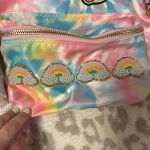 Stoney clover Disney Tie Dye Backpack with fable patches Stoney Clover Lane | Bags | Stoney Clover Disney Tie Dye  main image 4